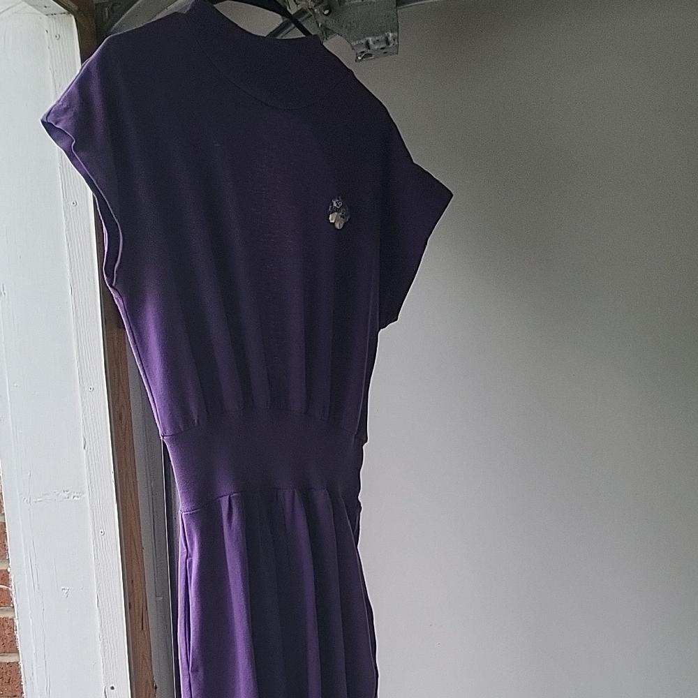 DB Sport Elegant Purple Jumper With Pockets - Picture 2 of 8